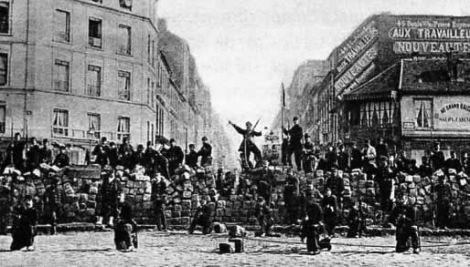 The Paris Commune - Street Barricades